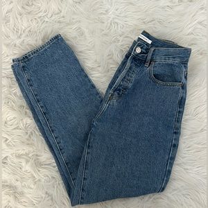 Pacsun High Rise Straight Jeans